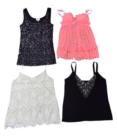 Y2K Silk Nighties 10 pcs At 1150