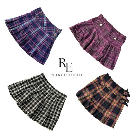 Y2K Unique Corduroy Mini Skirts RE-3465