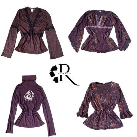 Y2k Earthy Tone Vibes Girl Full Sleeve Tops RW-2195