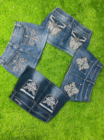 Y2K Embroidered Skirts