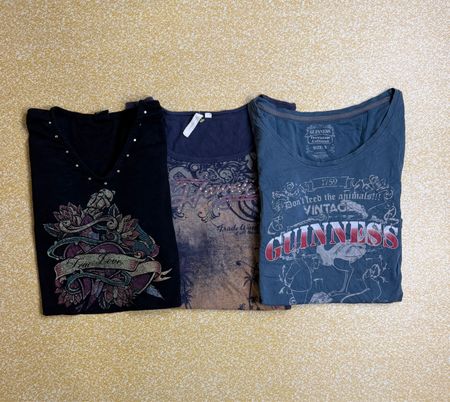 TH# 235 Y2K Vintage Baby Tee | Cute Fitted Crop Style T-Shirt | 2000s Streetwear Y2K Top, Baby Tee