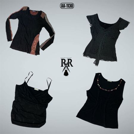 Y2K Gothic Mix Tops (AA-1130)