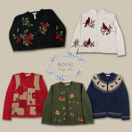 Collezione di Maglieria Vintage Autunno Y2K