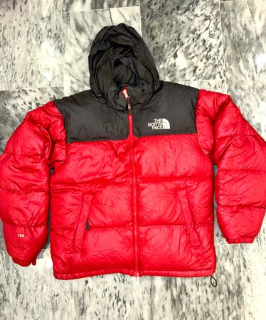 The North Face puffers