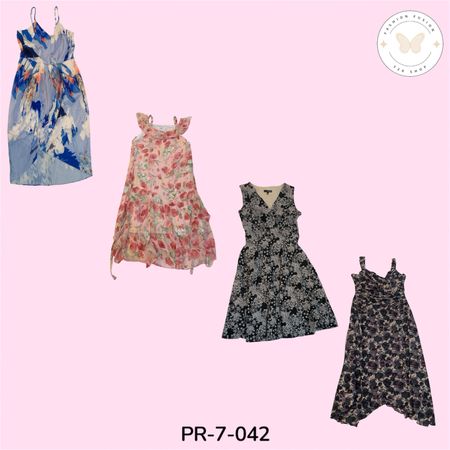 Vintage Y2K Printed Poly Dress – Retro Statement Fashion (PR-7-042)