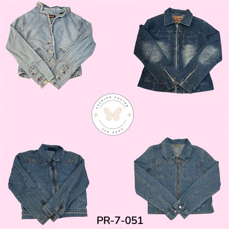Vintage Denim Jacket – Classic Everyday Streetwear (PR-7-051)