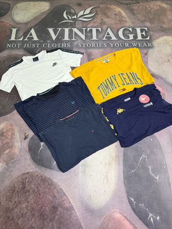 Vintage Branded T-Shirts Wholesale | Nike Adidas Kappa Umbro Reebok Fila Lacoste | Authentic Mix