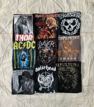 Music, band t shirts