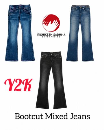 Bootcut Mischjeans