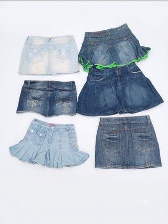 Vintage Y2K Denim Skirt Collection (VM-56)