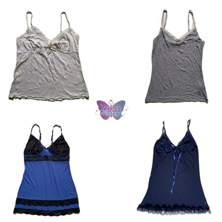 Y2k Women Camisole Mix Floral & Lace Bundle (SV-102)