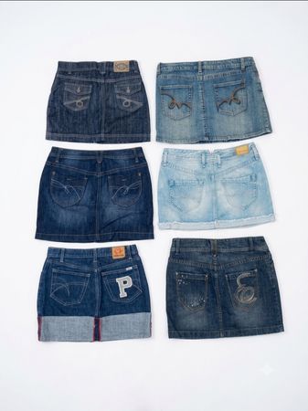 The Curated Closet: Premium 2000s Aesthetic Skirt Bundle(VM-66)