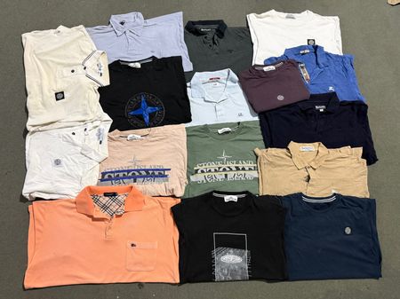Stone Island. Barbour. Burberry. T-Shirts