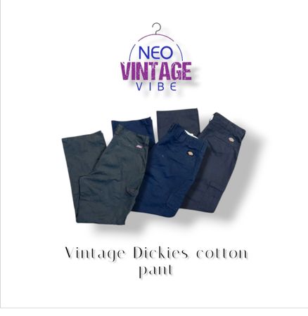 Vintage Dickies cotton pants include cargo (brands) Dickies