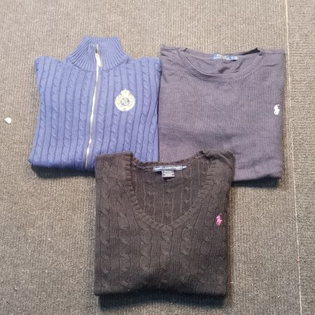 Branded sweaters