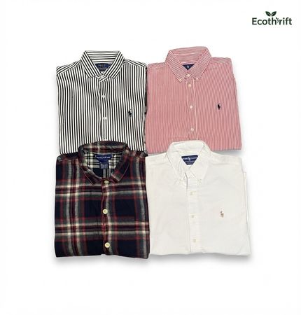 Ralph Lauren Button Up Shirts - 21 pcs