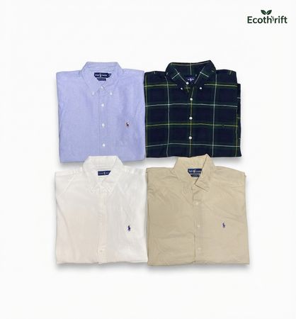 Ralph Lauren Button Up Shirts - 21 pcs
