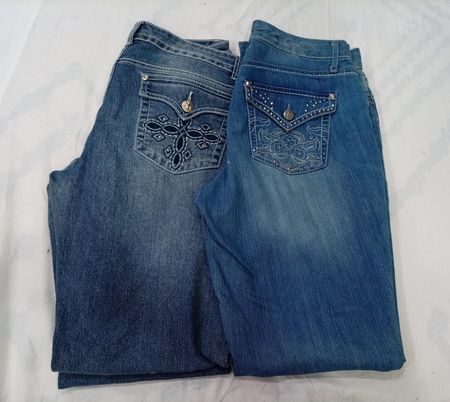 CR9846 Y2K Flare Jeans