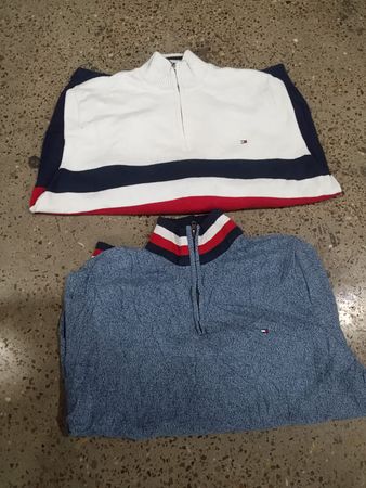 Tommy 1/4 zip sweater