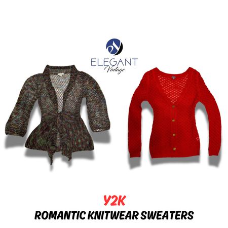 Y2K Romantic knitwear Sweaters - EV0181