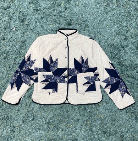 Upcycle Quilted Jacket (DV -07)