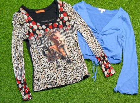 6613 - Y2K Style Blouses
