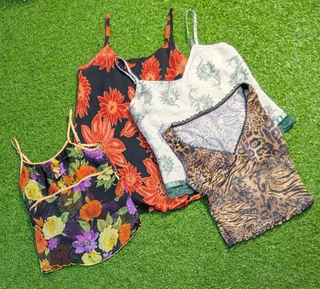 6624 - Y2K Style Cami Tops