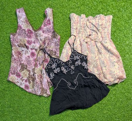 6625 - Top Camicia Stile Y2K