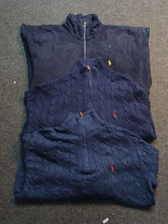 Polo 1/4 zip sweaters
