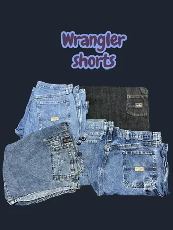 Wrangler Denim Shorts | Vintage Relaxed Fit | Casual Sum