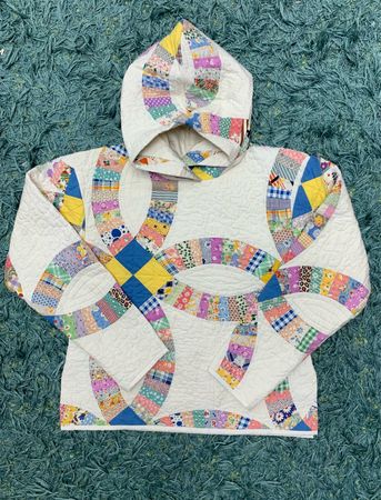 Upcycle Quilted Hoodie Jacket (DV-07)