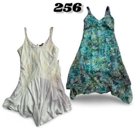 Y2k kurzes ärmelloses Minikleid