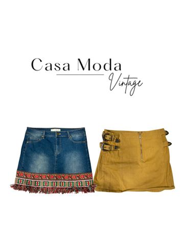 040726-1 Denim mini skirts 10 pcs