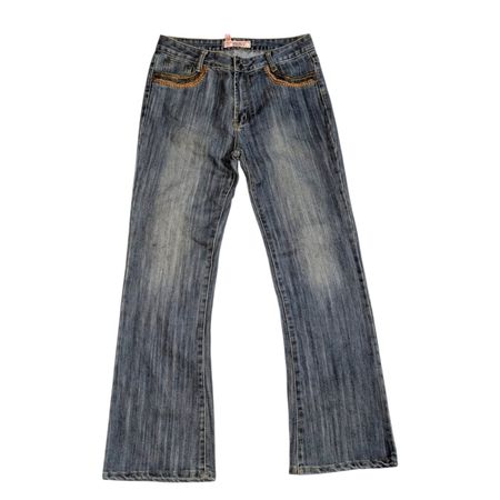 Y2K Low Rise Bootcut Denim Jeans