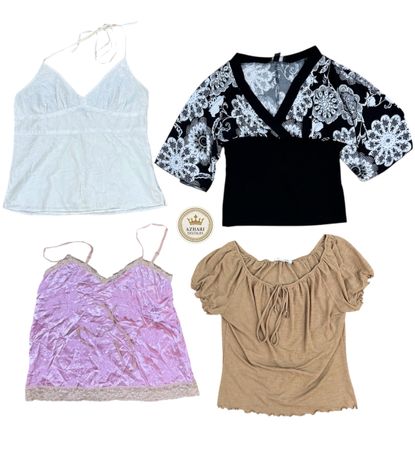 Y2K Sheer Tops 10 pcs At 1152