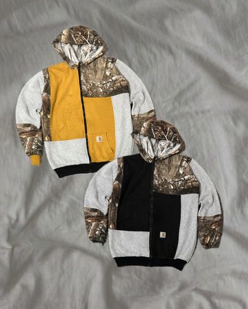 Upcycled Carhartt X Realtree Hooded Jacket