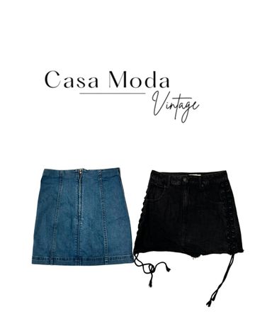 040726-12 Denim midi skirts 10 pcs