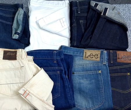 Salvage mix jeans