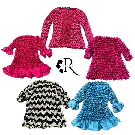 Y2K Romantic Vibe Bubble Top🥰 RW-2201
