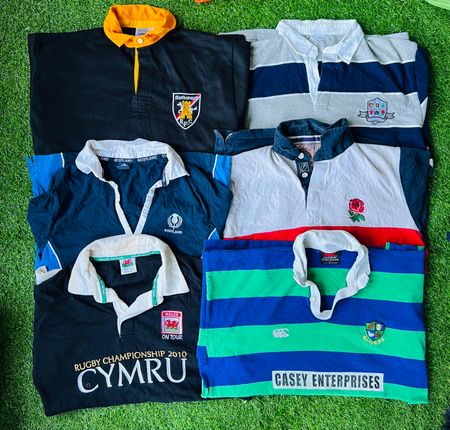 Club rugby shirts bundle 203