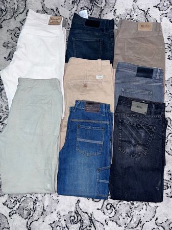 Timberland und Boss-Hosen