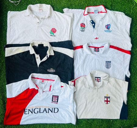 Club rugby shirts bundle 205