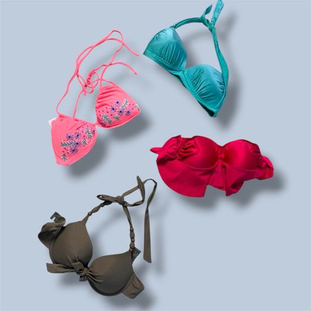 Padded swimwear bikini bra