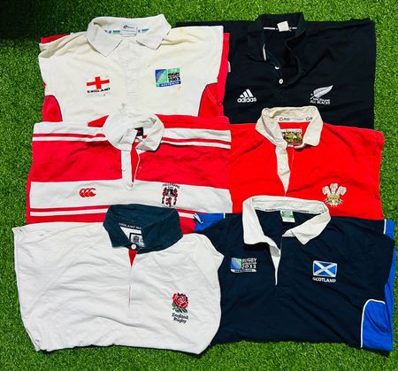 Club rugby shirts bundle 207