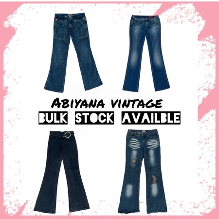 Flared Denim Jeans