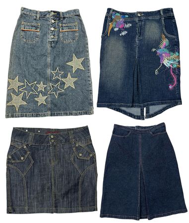 Y2K IT-Girl Denim Skirts: TT-296