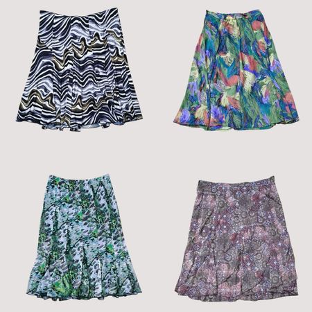 Y2K Artsy Flowy Skirts Bundle