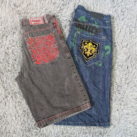 ***Y2K Retro Baggy Shorts Bundle