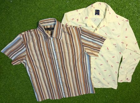 6632 - Vintage Style Half and Full Sleeves Shirts