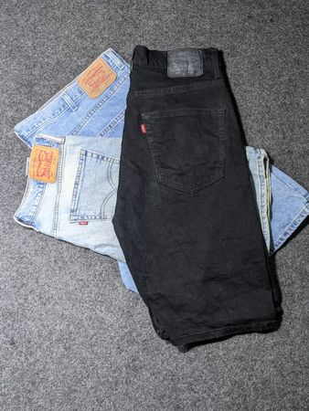 Authentic Levi's denim and cotton shorts